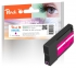 ​Peach inkoustová náplň purpurová s čipem kompatibilní s 963XL, 3JA28AE